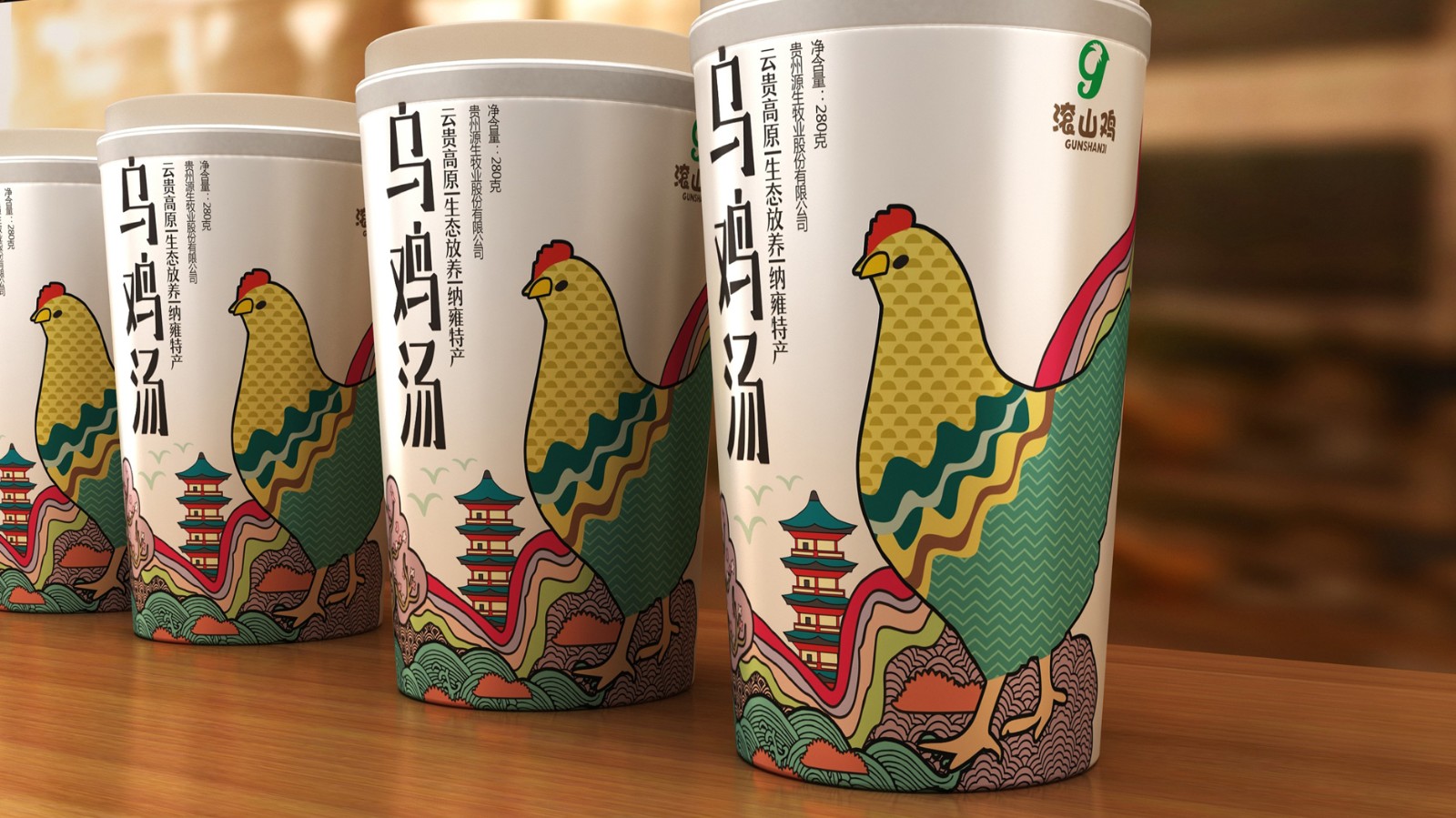 土特產(chǎn)包裝設(shè)計(jì)體現(xiàn)傳統(tǒng)產(chǎn)品濃郁的民族風(fēng)